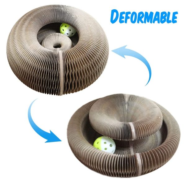 Magical Scratcher Foldable Cat Bed