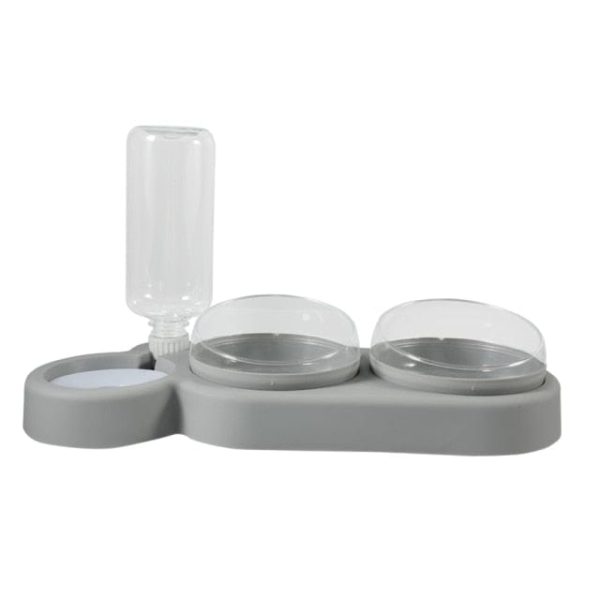 3-in-1 Food Bowl Water Dispenser