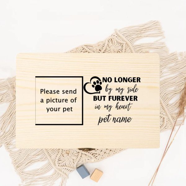 Personalized Photo Cat Funeral Box
