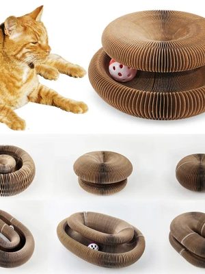 Magical Scratcher Foldable Cat Bed