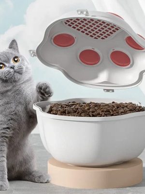 Easy-open_moisture-proof_cat_food_container_with_secure_lid
