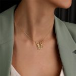 Personalized 1-4 Cats Name Necklace