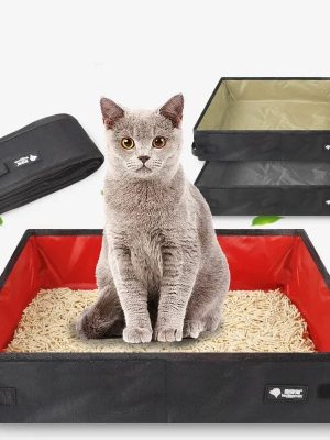 Folding Travel Portable Litter Box