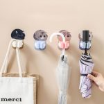 Wall Mounted Adhesive Cat Hanger