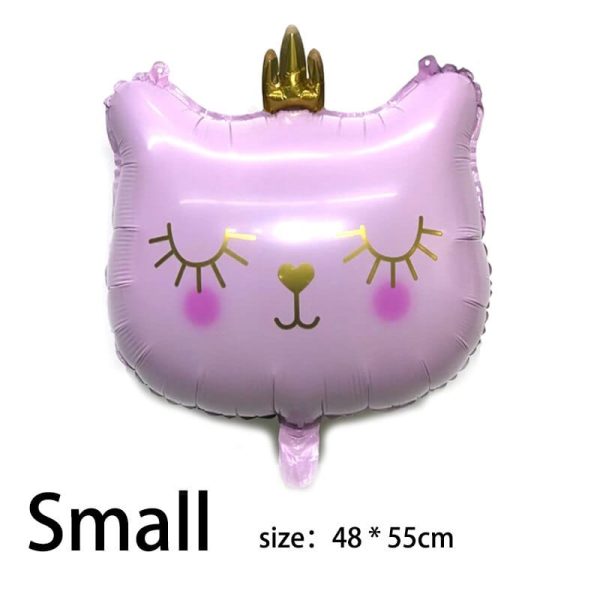 Cat Birthday Party Balloons