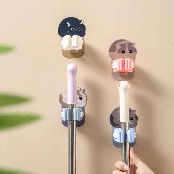 Wall Mounted Adhesive Cat Hanger