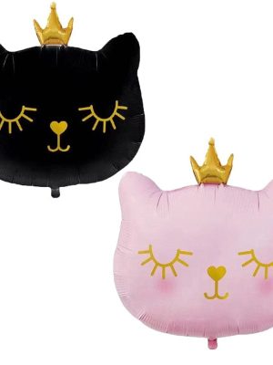 Cat Birthday Party Balloons
