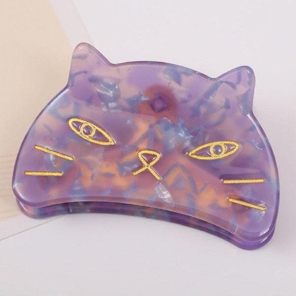 Acrylic Cat Claw Hair Clip