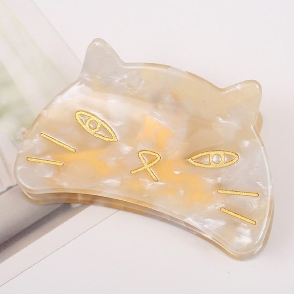 Acrylic Cat Claw Hair Clip