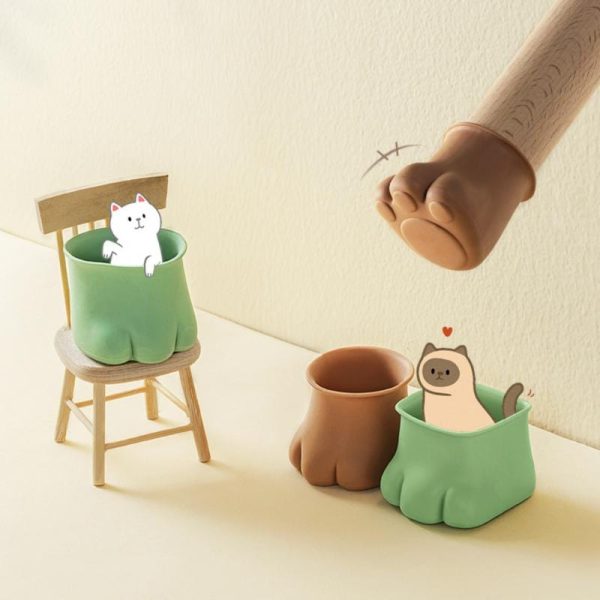 4pcs Paws Furniture Leg Protection