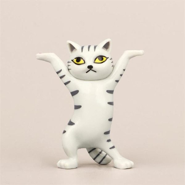 Cat Dancing Decoration Figurines