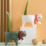 Cat Tail Ceramics Flower Pots