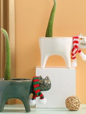 Cat Tail Ceramics Flower Pots