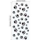 50pcs Cat-themed Paw Gift Bags