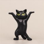 Cat Dancing Decoration Figurines