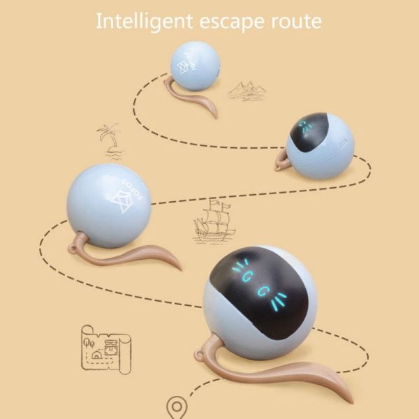 Self Rotating Smart Cat Ball