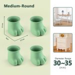 4pcs Paws Furniture Leg Protection