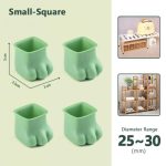 4pcs Paws Furniture Leg Protection