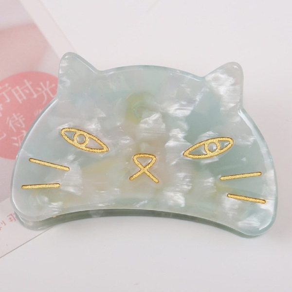 Acrylic Cat Claw Hair Clip