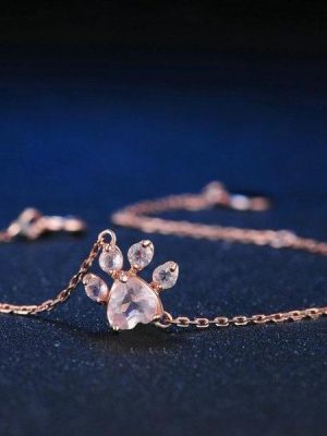 Cat Paws Rose Gold Bracelet