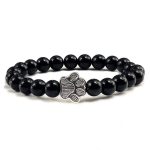 Charm Stone Paw Bracelet