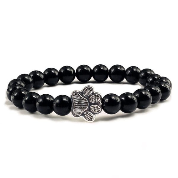 Charm Stone Paw Bracelet