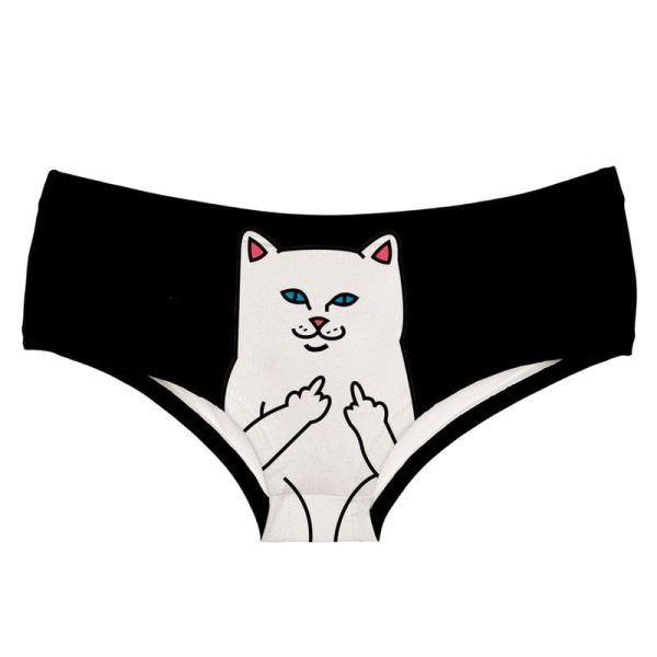 Funny 3D Cat Briefs