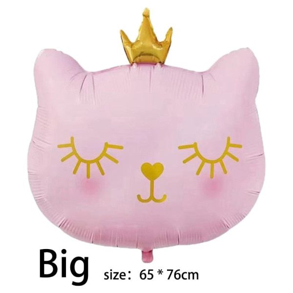Cat Birthday Party Balloons