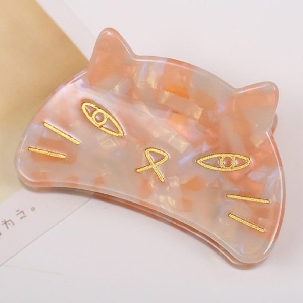 Acrylic Cat Claw Hair Clip
