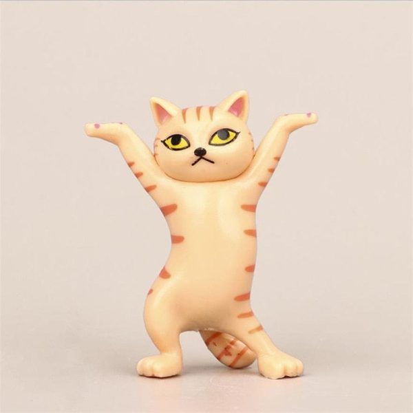 Cat Dancing Decoration Figurines