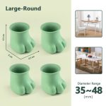4pcs Paws Furniture Leg Protection