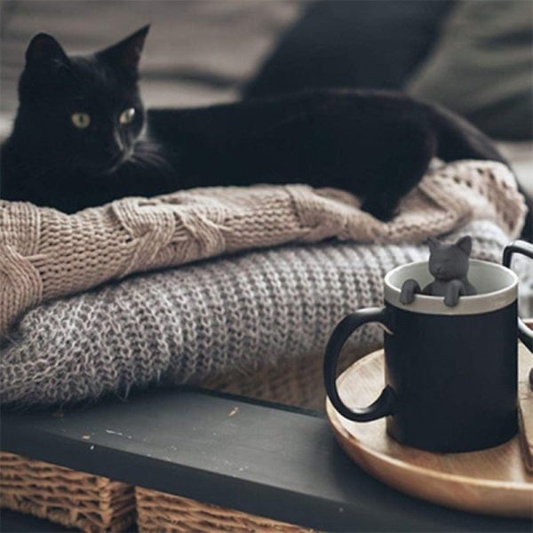 Reusable Creative Cat Tea Strainer