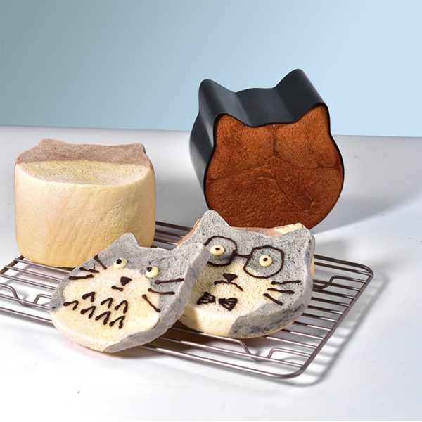 Cute Cat Mold Toast Box
