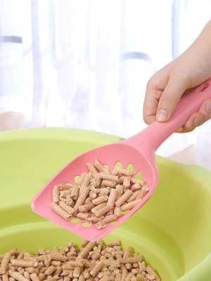 Plastic Cat Perforated Scooper Shovel