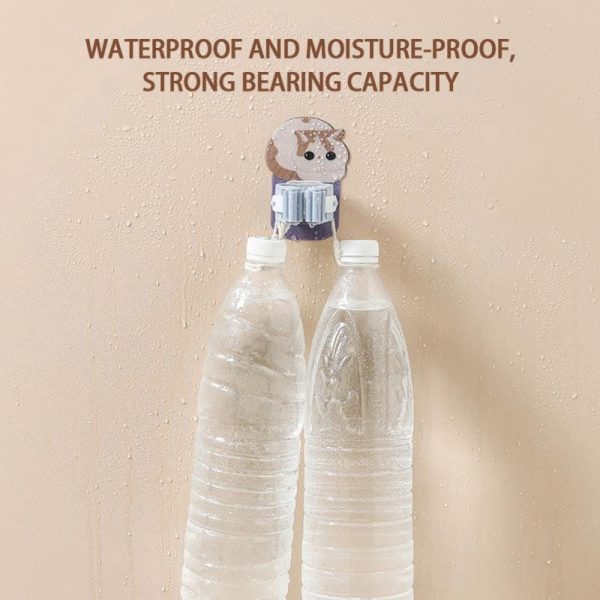 Wall Mounted Adhesive Cat Hanger