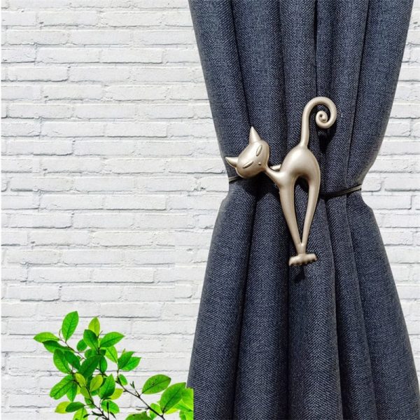 Magnetic Cat Curtain Holder Buckle