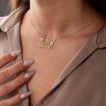 Personalized 1-4 Cats Name Necklace