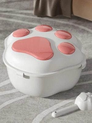 Moisture-Proof Cat Paw Food Storage
