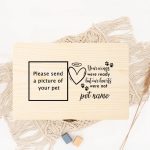 Personalized Photo Cat Funeral Box