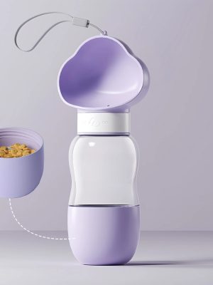 Cat Water Bottle Portable Feeder