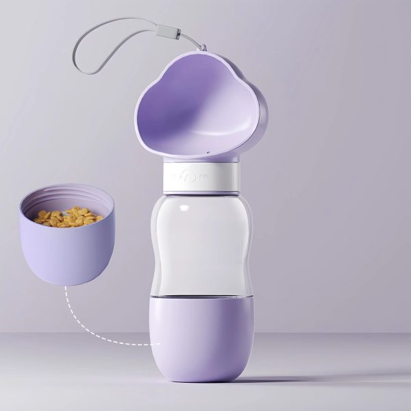 Cat Water Bottle Portable Feeder