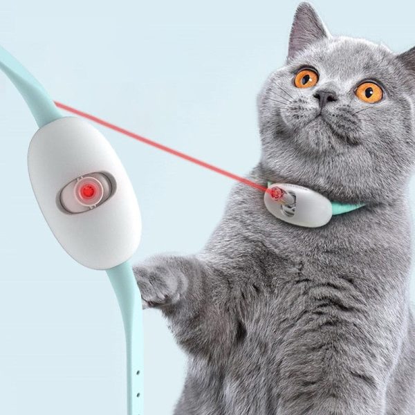 Cat Laser Collar Teasing Toy