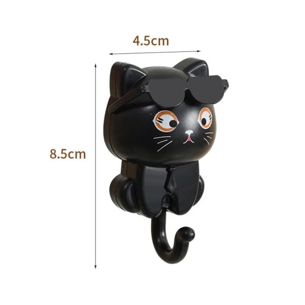 Wall Hanging Funny Cat Hooks