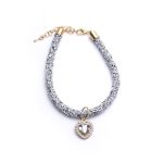 Luxury Cat Collar Heart Pendant