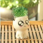 Adorable Ceramic Mini Planter Heads