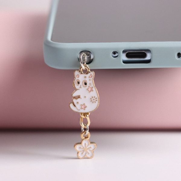 Cat Phone Dust Protection Charms