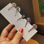 Sweet Oval Cat Hair Clips