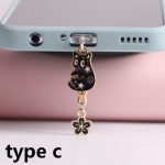 Cat Phone Dust Protection Charms