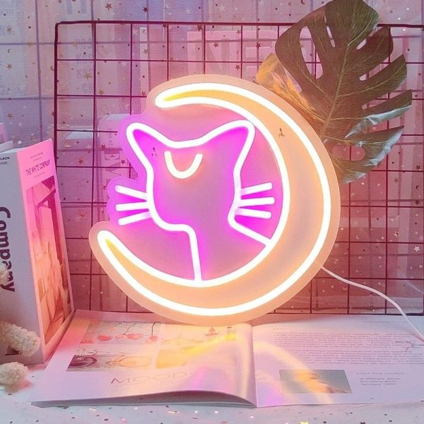 Cat Lamp LED Neon Collection