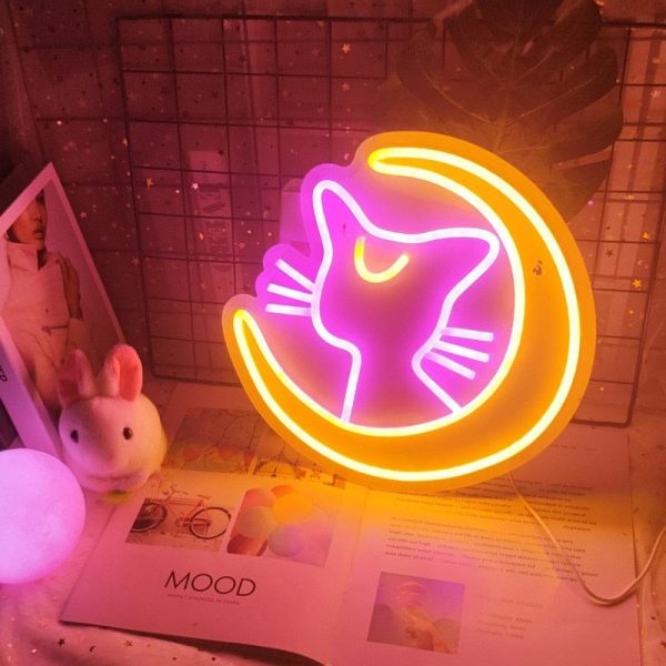 Cat Lamp LED Neon Collection